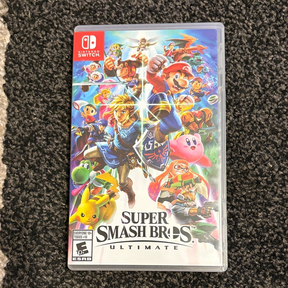 Nintendo Super Smash Bros. Ultimate Multicolor Cover